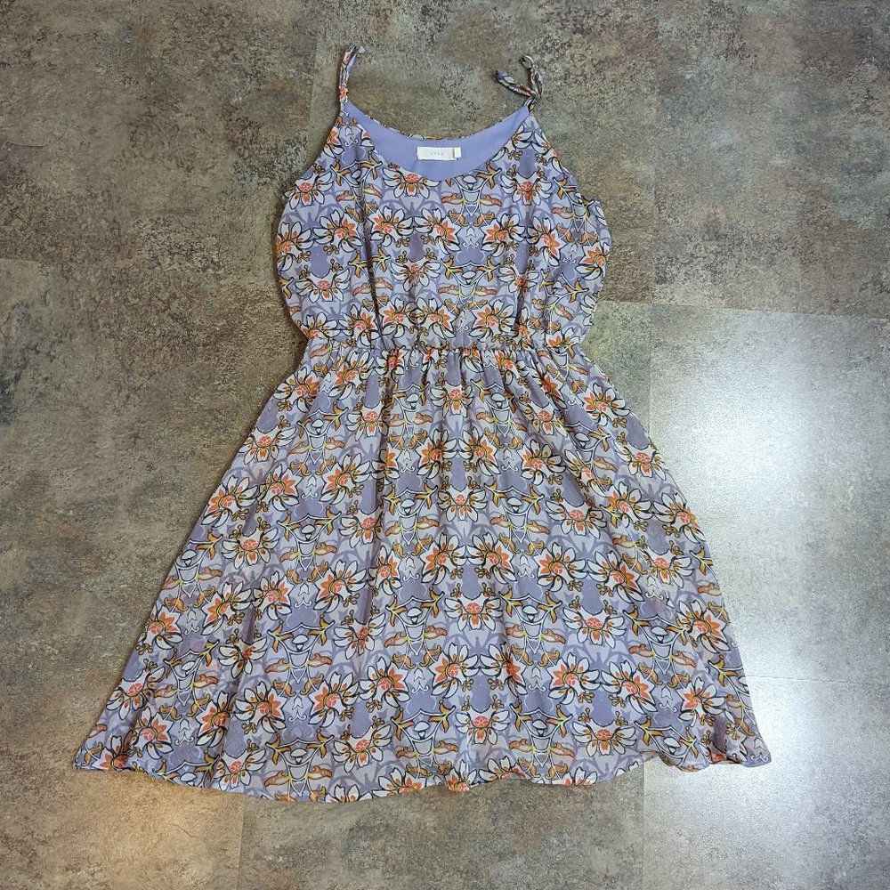 Floral mini dress
